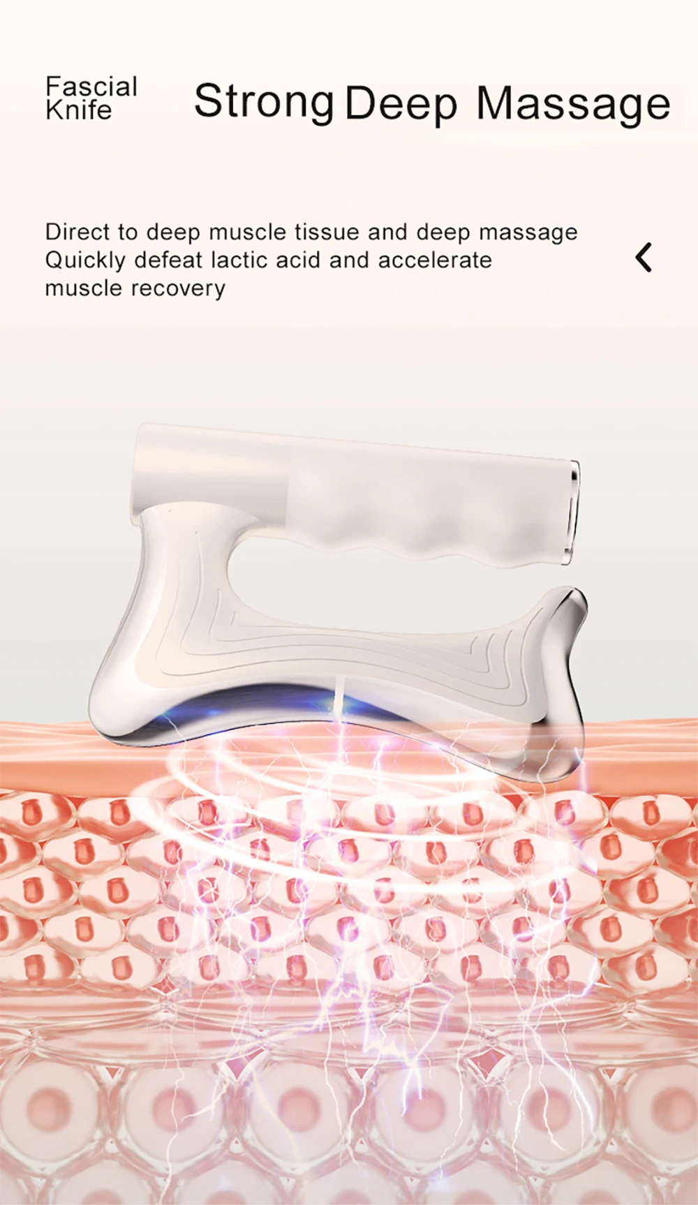 ThermoVibe Heated Deep Tissue Massage Blade