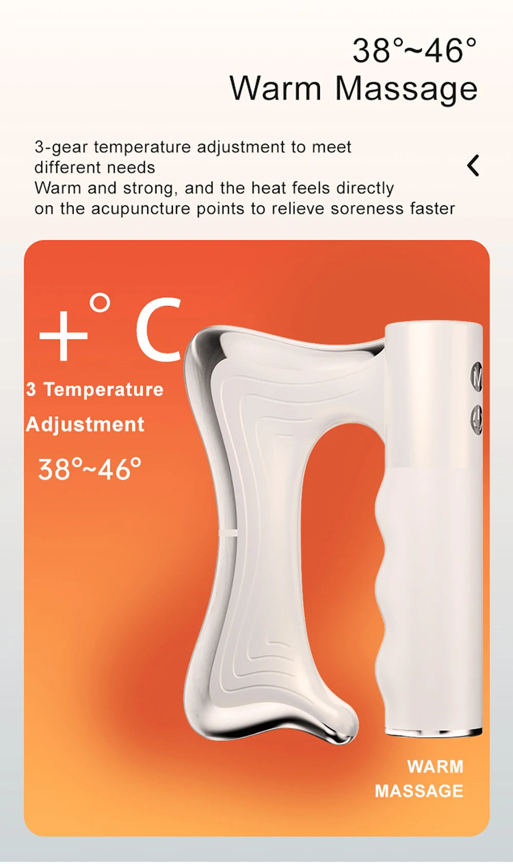 ThermoVibe Heated Deep Tissue Massage Blade